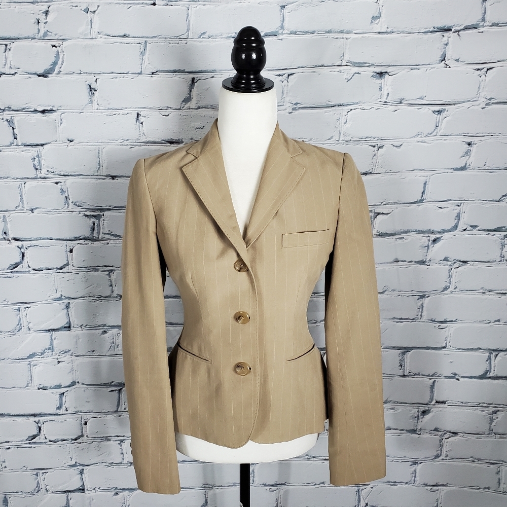 Ralph Lauren Black Label Brown Silk Jacket